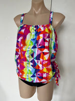 Ocean Curl - Tankini Dee - Triangle Print