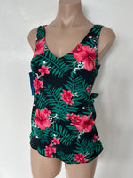 Ocean Curl - Jemma One Piece - Green Print