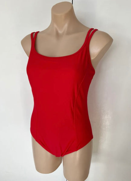 Ocean Curl - One Piece - Red