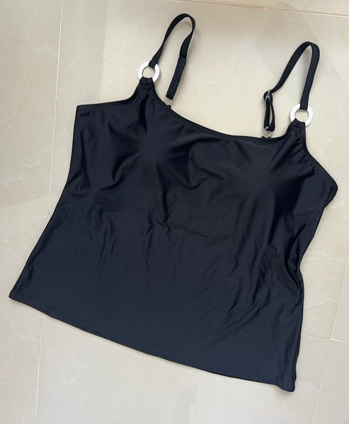 Ocean Curl - Honey Tankini - Black