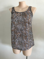 Ocean Curl Tankini - Animal Print