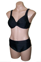 Ocean Curl - Rhonda Bikini Top - Black