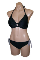 Ocean Curl - Piper DD/E Bikini Top - Black